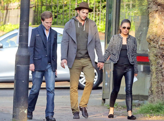 Mila Kunis, Ashton Kutcher, Dave Clark Mila Kunis, Ashton Kutcher, Dave Clark